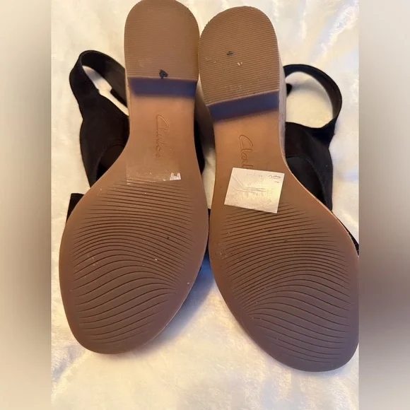 Clark’s Cork Wedge Sandals - Picture 12 of 14